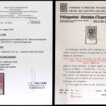 1924, Schweiz Internationale Arbeitsamt BIT, 22 x I, cto