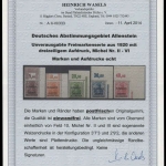 1920, Allenstein, II-VI Ecke, **