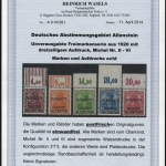 1920, Allenstein, II-VI OR Punkt, **