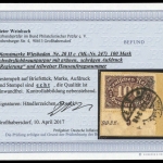 1923, Deutsches Reich Dienst Regierung Wiesbaden, WIE 20 II c T- ...