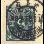 1923, Deutsches Reich Dienst Regierung Wiesbaden, WIE 18 II c, ...