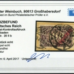 1923, Deutsches Reich Dienst Regierung Wiesbaden, WIE 20 II b, ...