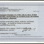 1923, Deutsches Reich Dienst Regierung Wiesbaden, WIE 17 III b ...