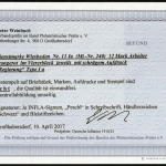 1923, Deutsches Reich Dienst Regierung Wiesbaden, WIE 11 I a (4) ...