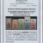 1920, Allenstein, II-VI OR Punkt, **