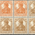 1916, Deutsches Reich, HBl. 12 aa B, **