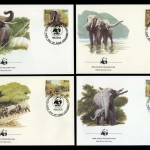 1986, Sri Lanka, 753-56, FDC