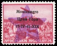 1943, Italien Besetzung II. WK Montenegro, CEI Aerea 2-3, **