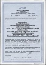 Deutsches Reich Dienst Regierung Frankfurt, FFM 15 (10) u.a., Brief