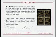 Italien Lokalausgaben II WK, CEI 2 (4), **