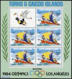 1984, Turks und Caicos Inseln, 675-83 CII KB, **