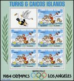 1984, Turks und Caicos Inseln, 675-83 CII KB, **
