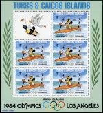 1984, Turks und Caicos Inseln, 675-83 CII KB, **