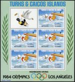 1984, Turks und Caicos Inseln, 675-83 CII KB, **