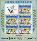 1984, Turks und Caicos Inseln, 675-83 CII KB, **