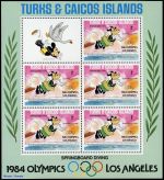 1984, Turks und Caicos Inseln, 675-83 CII KB, **