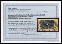 1923, Deutsches Reich Dienst Regierung Wiesbaden, WIE 17 II a, ...