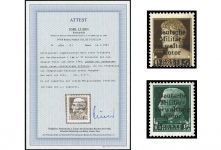 1944, Deutsche Besetzung II. WK Kotor, 1+2 P, **