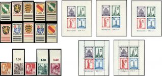 Französische Zone Allgemeine Ausgabe, 1-57 u.a., **