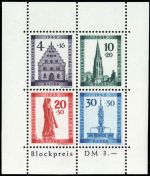 Französische Zone Allgemeine Ausgabe, 1-57 u.a., **