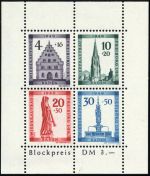 Französische Zone Allgemeine Ausgabe, 1-57 u.a., **