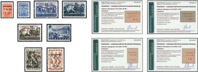 Deutsche Besetzung II. WK Mazedonien, 1-8 u.a.