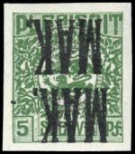 1920, Deutsches Abstimmgeb. Schleswig, 1-14 P2 Spezial