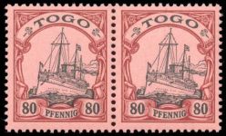 1900, Deutsche Kolonien Togo, 15 PF I, **