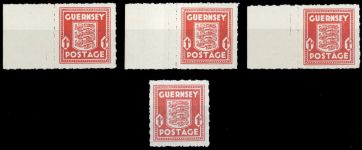 1941, Deutsche Besetzung II. WK Guernsey, 2 (4), **