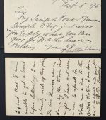 1890, Neuseeland, P 7 (2), Brief