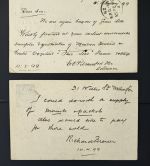 1890, Neuseeland, P 7 (2), Brief