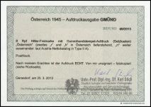 Österreich Lokalausgaben, GM 22 T II A, **