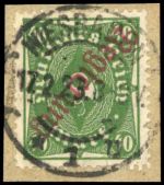 1923, Deutsches Reich Dienst Regierung Wiesbaden, WIE 16 II b K, ...