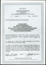 1923, Deutsches Reich Dienst Regierung Wiesbaden, WIE 8 II c, ...