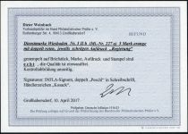 1923, Deutsches Reich Dienst Regierung Wiesbaden, WIE 5 II b DD, ...