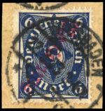 1923, Deutsches Reich Dienst Regierung Wiesbaden, WIE 7 II b K, ...