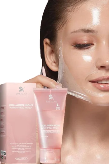 Soyulabilir Kolajen Jel Yüz Maskesi - Kolajen Gece Maskesi 75 ml