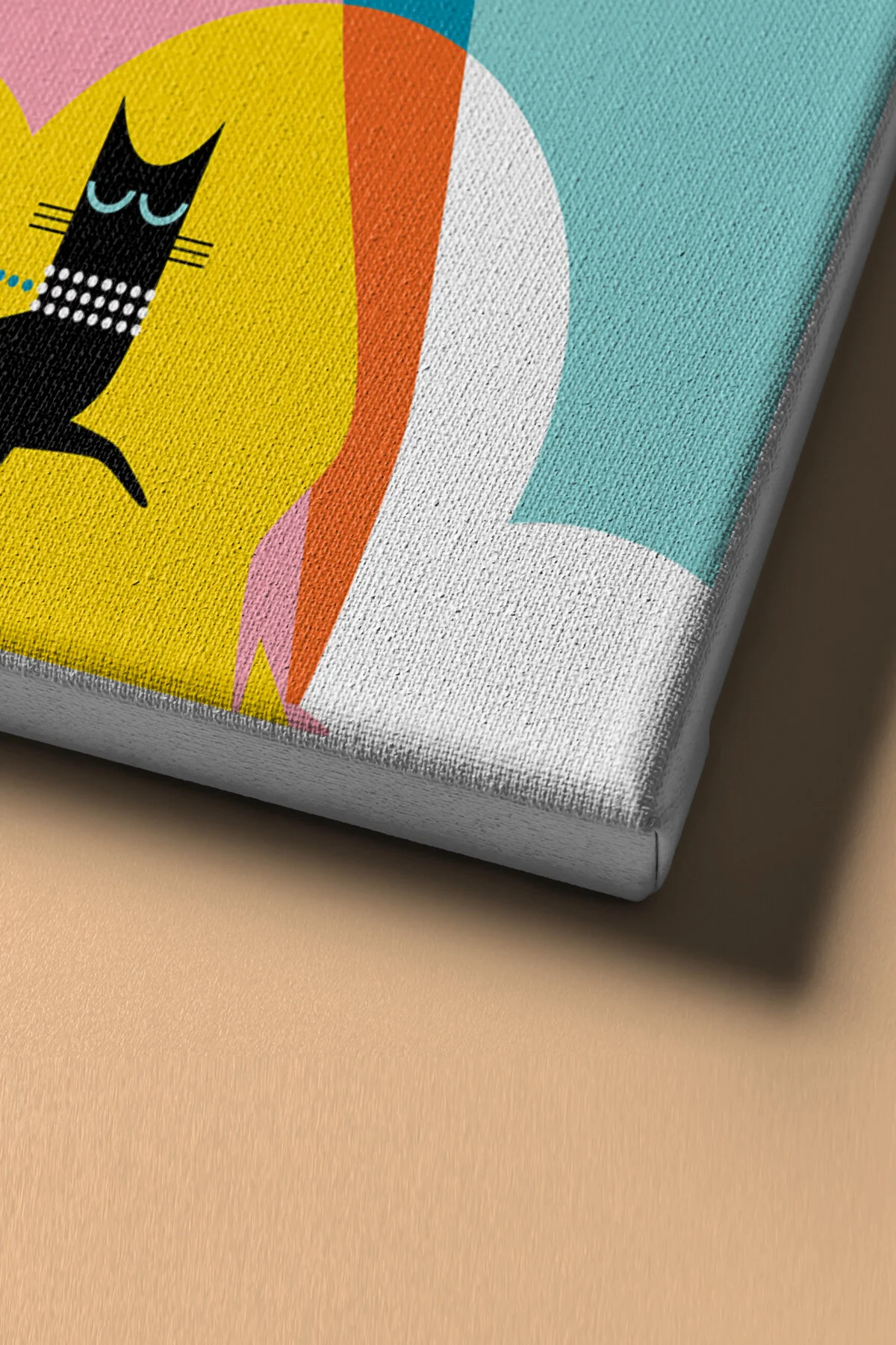 Sayılarla Boyama Seti Çerçeveli Kasnaklı Zengin Kız 60x75 Cm - Görsel 4