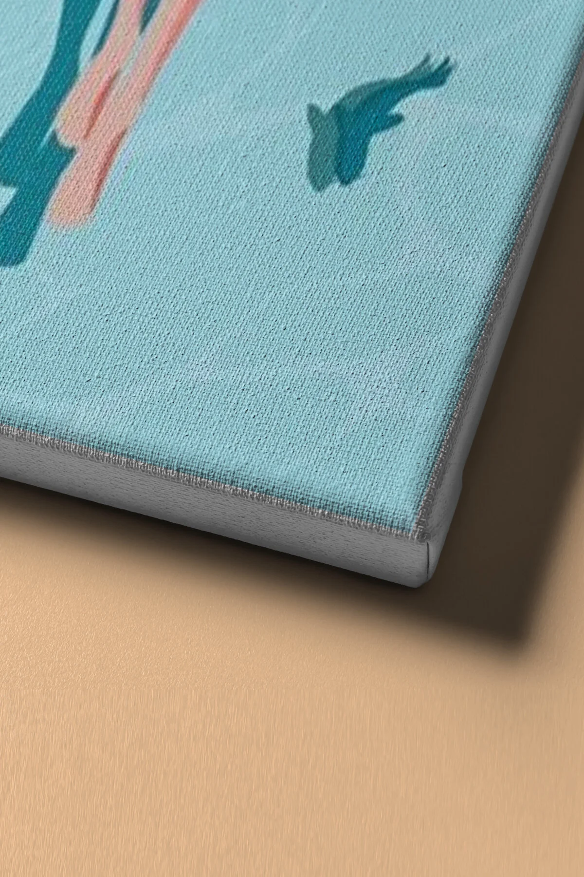 Sayılarla Boyama Seti Çerçeveli Kasnaklı Deniz Keyfi 50x65 Cm - Görsel 4