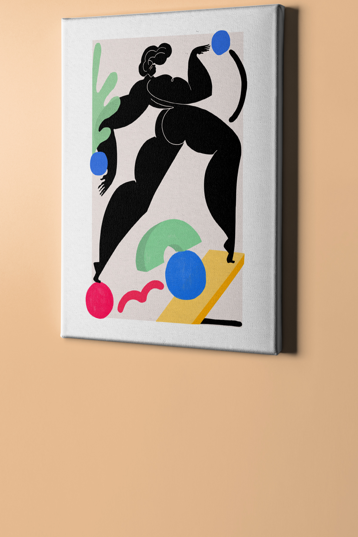 Sayılarla Boyama Seti Çerçeveli Kasnaklı Egzersiz Günü - Görsel 2