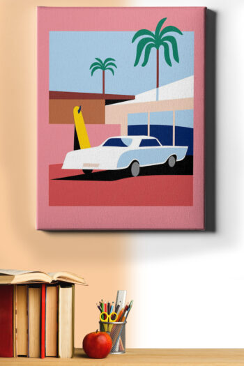 Sayılarla Boyama Seti Çerçeveli Kasnaklı Tatil 2