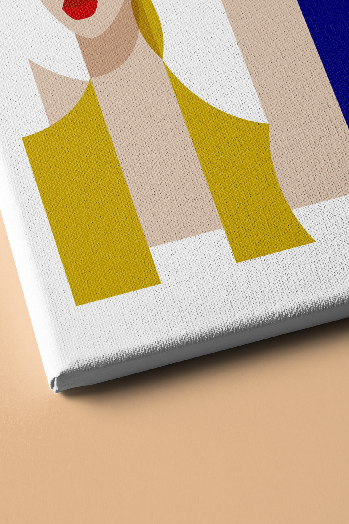 Sayılarla Boyama Seti Çerçeveli Kasnaklı Iş Kadınları - Görsel 3