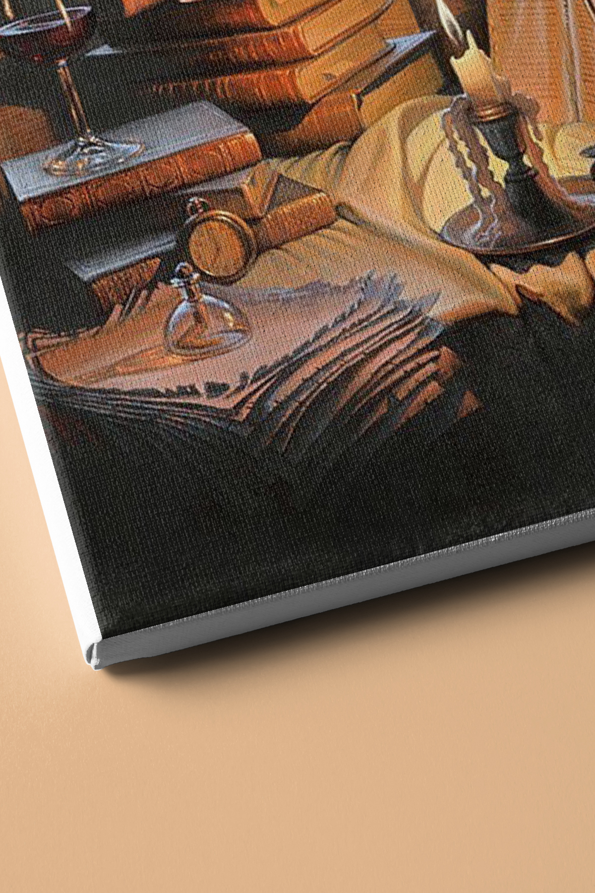 Sayılarla Boyama Seti Çerçeveli Kasnaklı Şairin Manzarası - Görsel 3