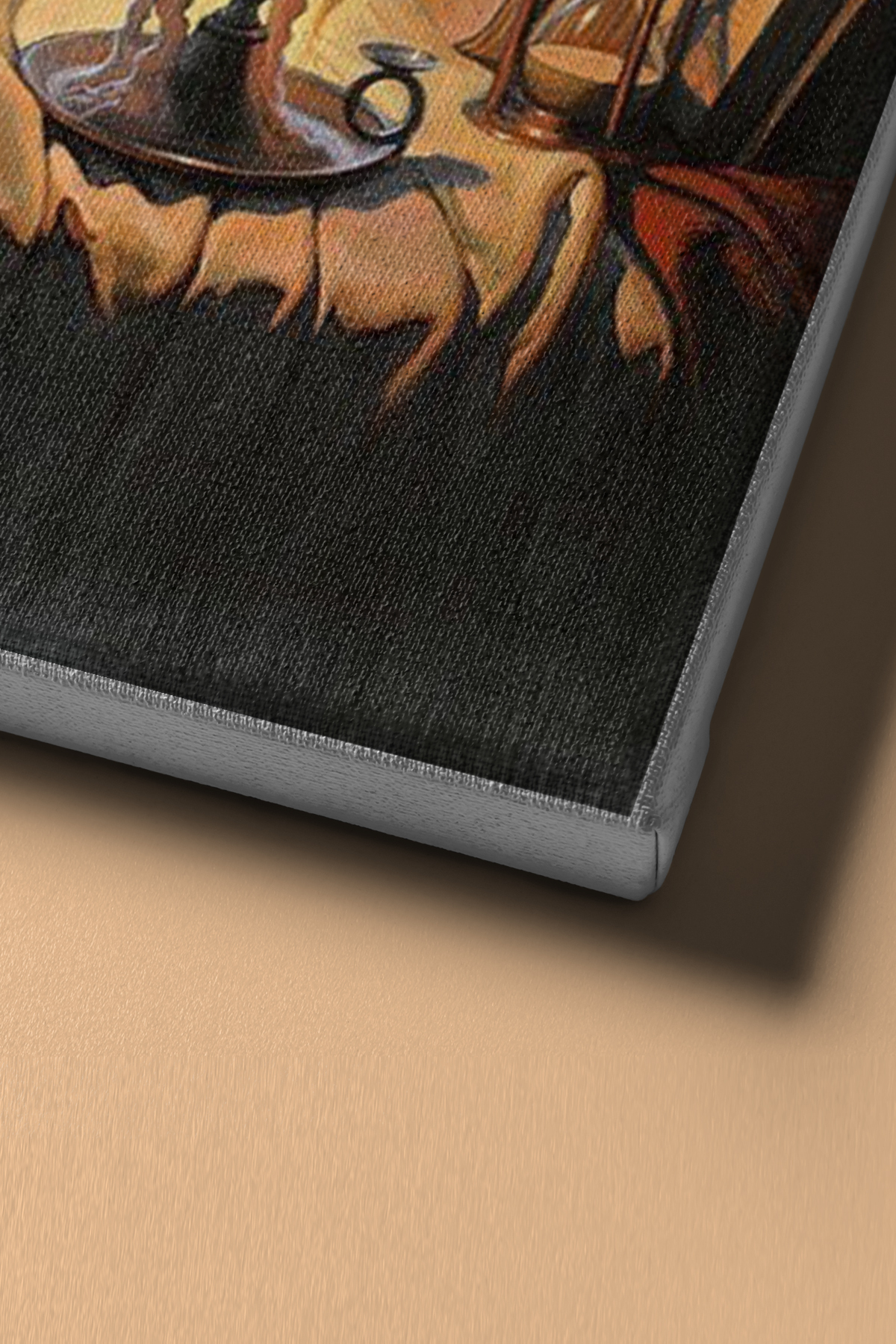 Sayılarla Boyama Seti Çerçeveli Kasnaklı Şairin Manzarası - Görsel 4