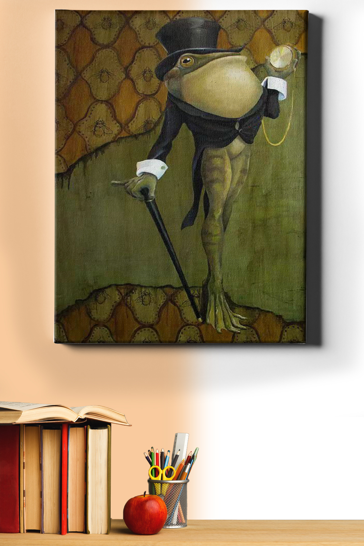 Sayılarla Boyama Seti Kasnaklı Asil Kurbağa