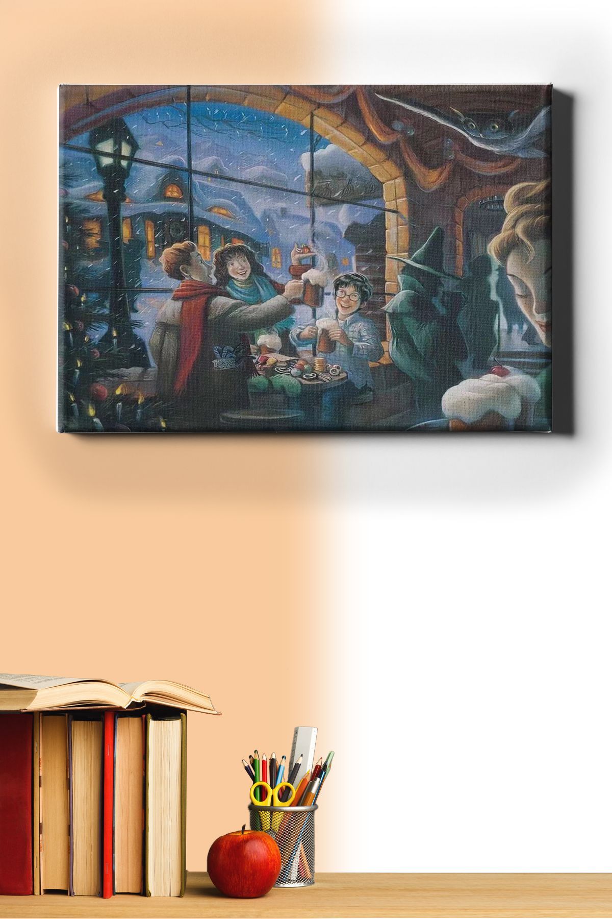 Sayılarla Boyama Seti Kasnaklı Harry Potter Ve Kış