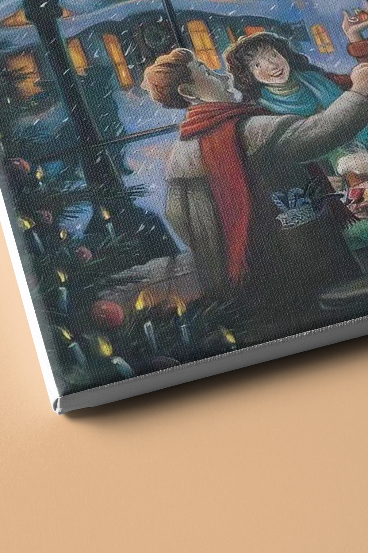 Sayılarla Boyama Seti Kasnaklı Harry Potter Ve Kış - Görsel 3