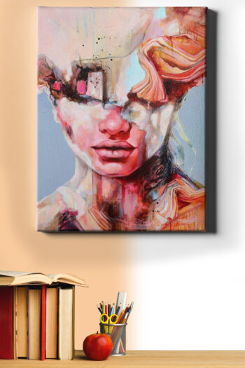 Sayılarla Boyama Seti Kasnaklı Yüz 2