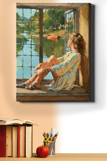 Sayılarla Boyama Seti Kasnaklı Yalnız Ama Huzurlu