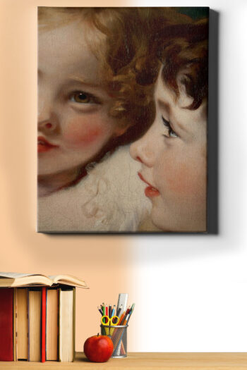 Sayılarla Boyama Seti Kasnaklı Iki Küçük Kız Kardeş